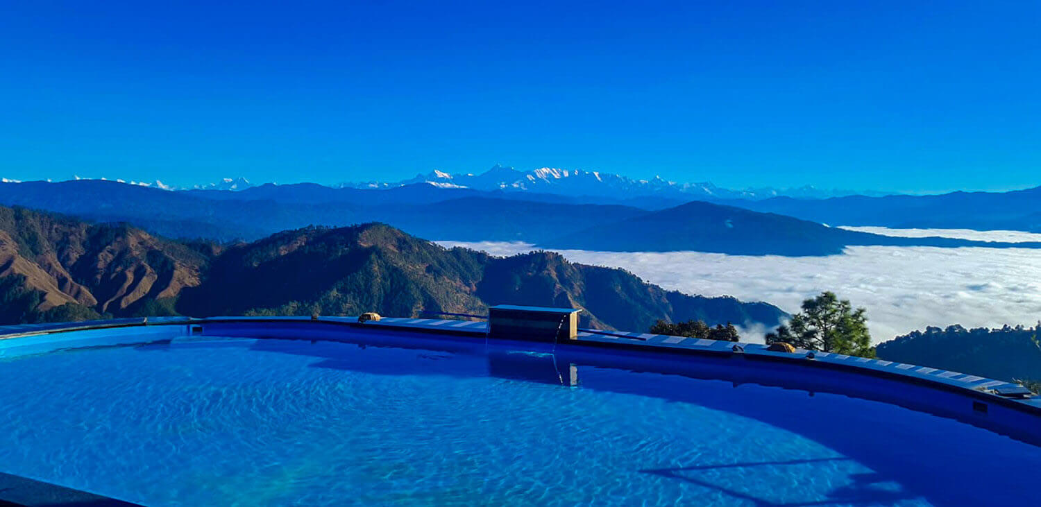 Swimming Pool of in Vatsyayana Resorts