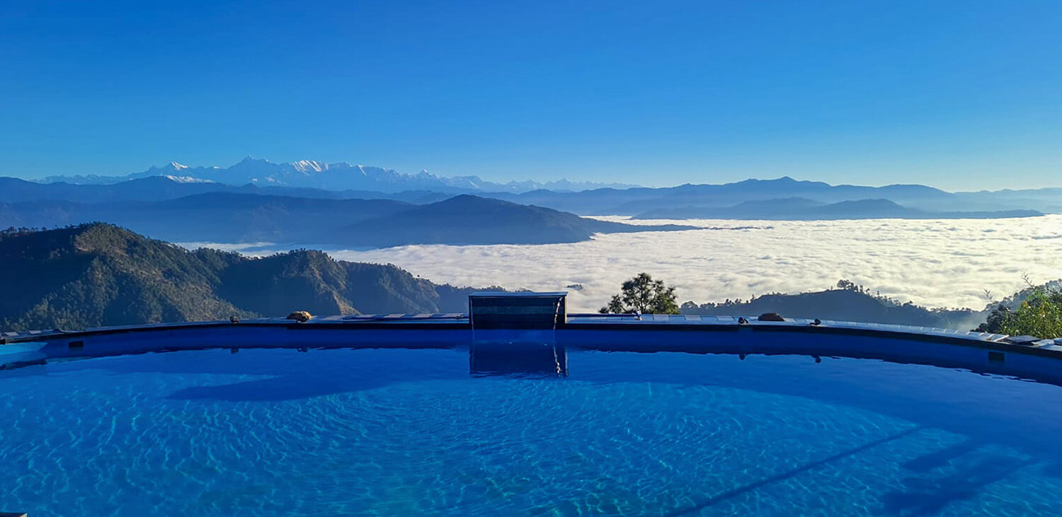 Swimming Pool of in Vatsyayana Resorts