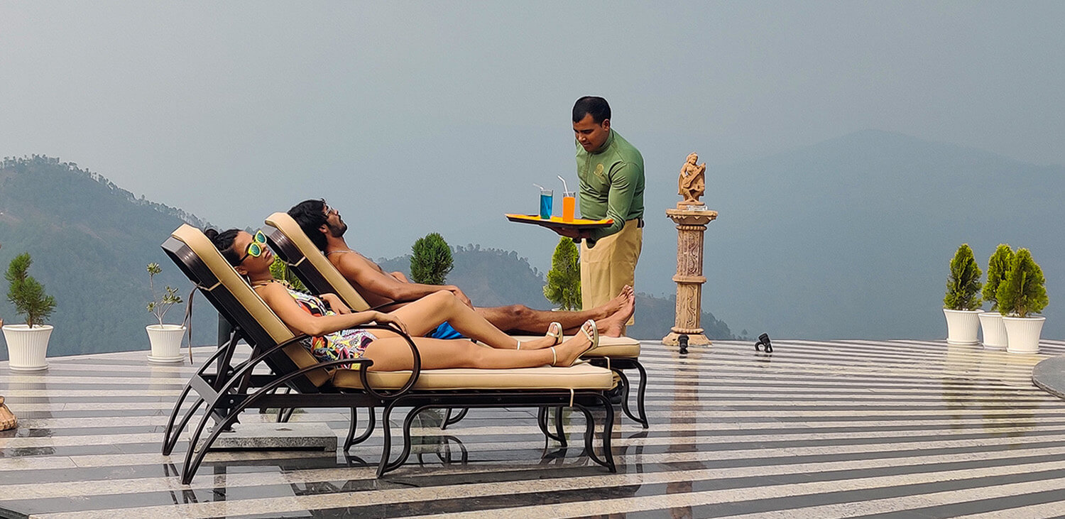 Swimming Pool of in Vatsyayana Resorts