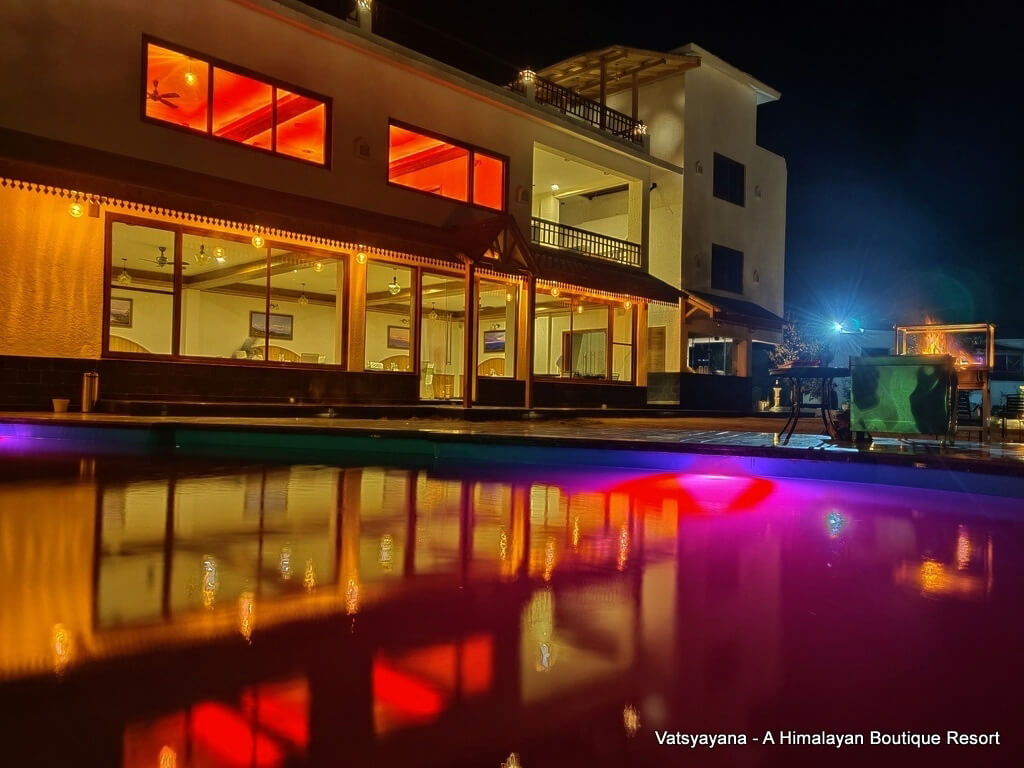 Swimming Pool of in Vatsyayana Resorts