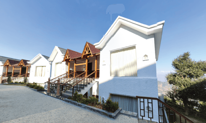 Room Blocks and Reception of Vatsyayana Resorts