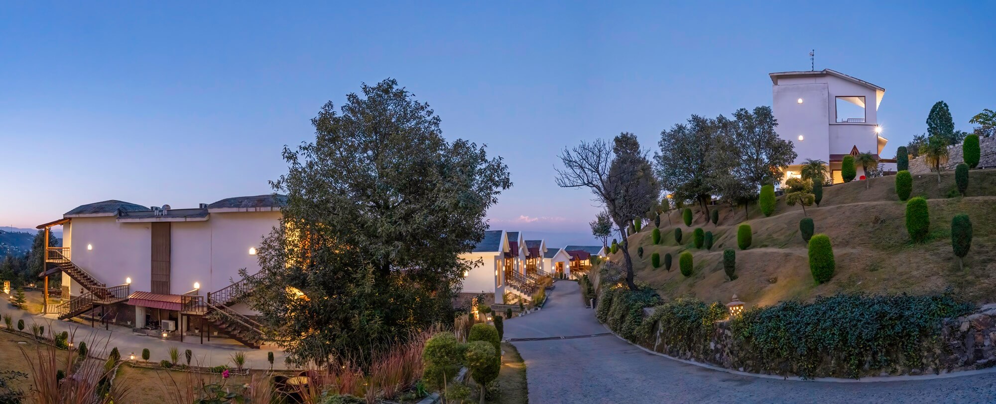 luxury resort in Himalayas